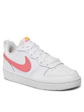 Nike Nike Topánky Court Borough Low 2 (GS) BQ5448 124 Biela