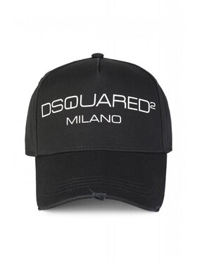 Dsquared2 Dsquared2 Czapka z daszkiem BCM0267 05C00001 Czarny