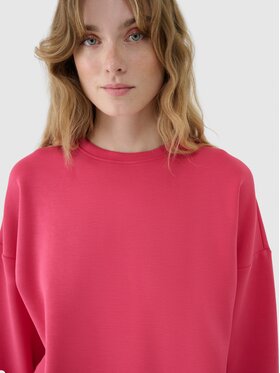 4F 4F Bluza 4FWSS25TSWSF1576-54S Różowy Regular Fit