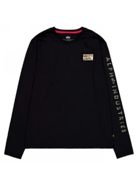 Alpha Industries Alpha Industries T-Shirt AI.156582-03 Černá Regular Fit