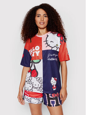 HYPE HYPE Majica HELLO KITTY TWAO-2076 Pisana Regular Fit