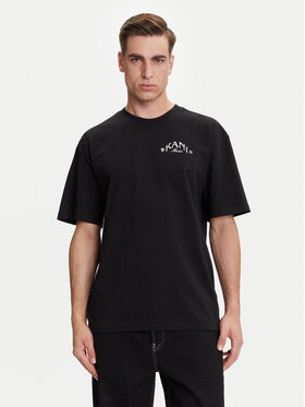 Karl Kani Karl Kani T-shirt Palm Print PD00005331 Crna Relaxed Fit