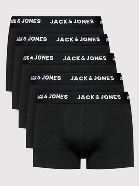Jack&Jones Jack&Jones Komplekti kuulub 5 paari boksereid Chuey 12142342 Must