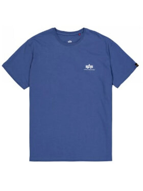Alpha Industries Alpha Industries T-Shirt AI.188505-735 Granatowy Basic Fit