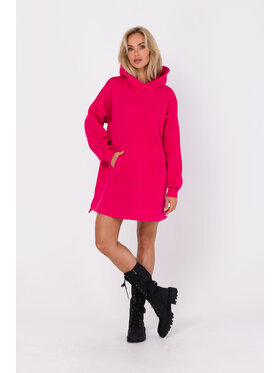 Made of Emotion Made of Emotion Sukienka codzienna M762 Czerwony Modern Fit