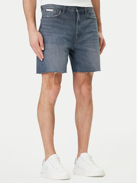 Calvin Klein Jeans Calvin Klein Jeans Džínové šortky Classic LV04RF788G Šedá Regular Fit