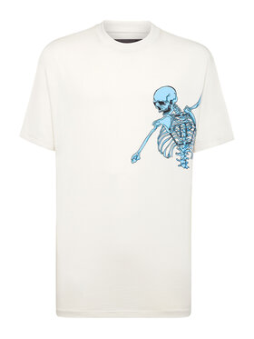PHILIPP PLEIN PHILIPP PLEIN T-Shirt 4063 Beżowy Regular Fit