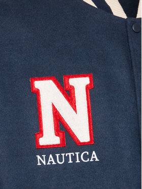 Nautica Bomber Jakna Wilson N1G00392 Mornarsko Modra Regular Fit