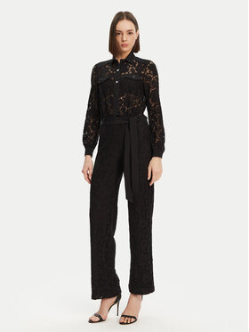 Morgan Morgan Jumpsuit 251-PIOU Schwarz Regular Fit