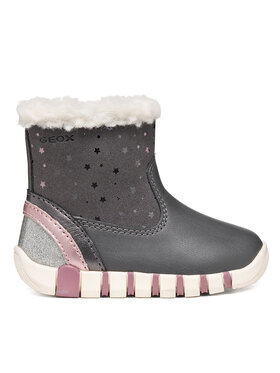 Geox Geox Ботуши B Iupidoo Girl B5658A 0DHBC C0710 Тъмносив