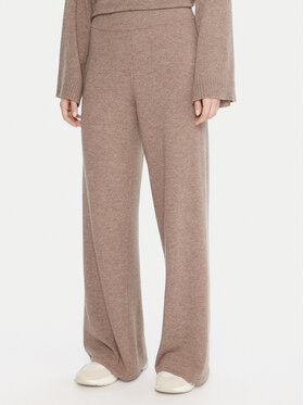 Kontatto Kontatto Pantaloni in maglia 3M0966C Beige Relaxed Fit