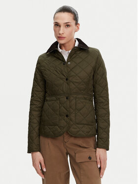 Barbour Barbour Μπουφάν μεταβατικό Deveron LQU1012OL51 Πράσινο Regular Fit