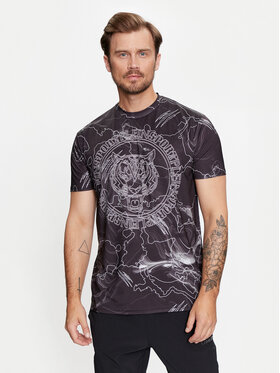 Plein Sport Plein Sport T-Shirt FADC MTK7513 STE003N Schwarz Regular Fit