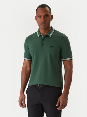 BOSS BOSS Pólóing Paddy 50469055 Zöld Regular Fit