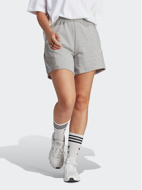 adidas adidas Szorty sportowe Adicolor Essentials French Terry Shorts IA6450 Szary Regular Fit