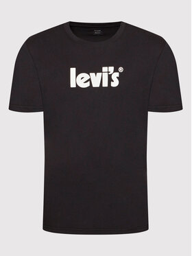 Levi's® T-shirt 16143-0391 Crna Relaxed Fit