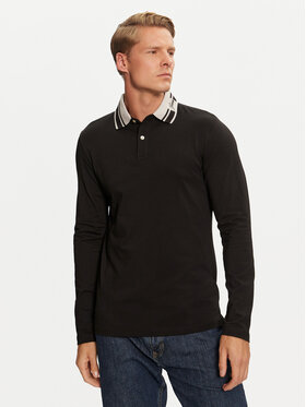 Guess Guess Polo Oliver M4BP36 J1314 Czarny Slim Fit