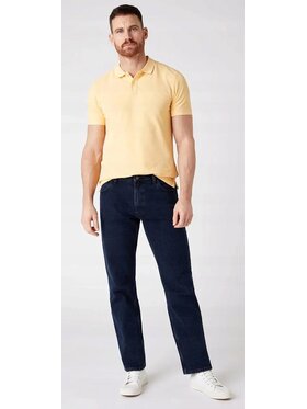 Wrangler Wrangler Jeansy Straight Niebieski Regular Fit