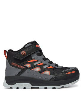 Skechers Skechers Schnürschuhe S-Lights Waterproof: Storm Blazer - Glow Trail 406381L/BKCC Grau