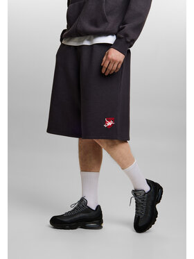PROSTO. PROSTO. Szorty sportowe Damage Target Czarny Baggy Fit