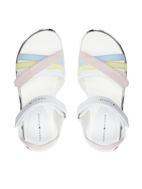 Tommy Hilfiger Sandale Velcro Sandal T3A2-33241-0326 S Šarena