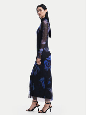 Desigual Desigual Haljina za svaki dan Nueva Orleans 24WWVK54 Plava Slim Fit