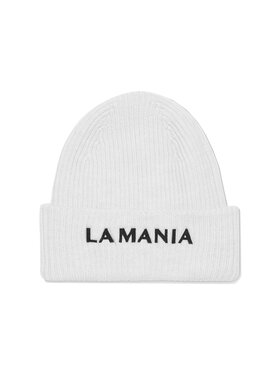 La Mania La Mania Czapka MERINOWOOL HAT 2 Biały