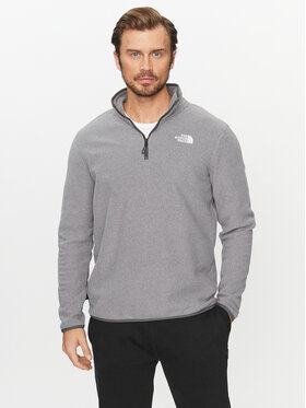 The North Face The North Face Flis M 100 Glacier 1/4 Zip - EuNF0A855WDYY1 Siva Regular Fit