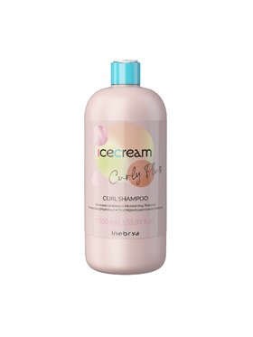 Inebrya Inebrya Inebrya Ice Cream Curly Plus nawilżający szampon do włosów kręconych i falowanych 1000ml Szampon do włosów