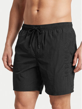 Calvin Klein Swimwear Calvin Klein Swimwear Pantaloni scurți pentru înot LV00N61029 Negru Regular Fit
