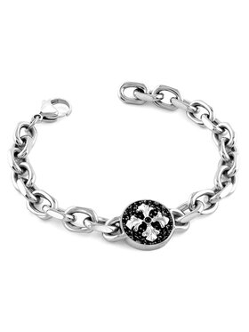Guess Guess Bransoletka JUMB06056JW-RH Srebrny
