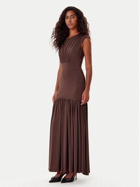 BARDOT BARDOT Коктейльна сукня Annaise 60103DB Коричневий Regular Fit
