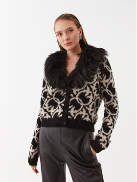 Pinko Pinko Kardigan Pony 101576 A11F Kolorowy Relaxed Fit