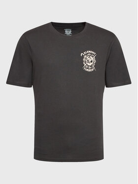 Element Element T-shirt Summon ELYZT00199 Noir Regular Fit