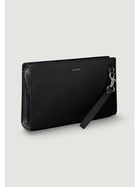 Calvin Klein Calvin Klein Μαντήλι τσέπης EMBLEM HW POUCH WITH HANDLE Μαύρο