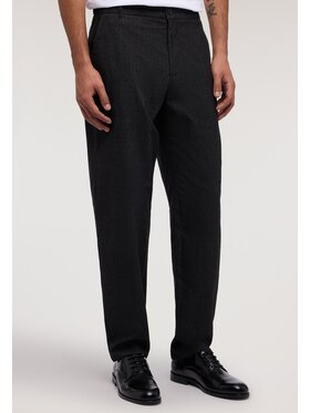 Trussardi Trussardi Spodnie materiałowe P731M000158N033 Czarny Regular Fit