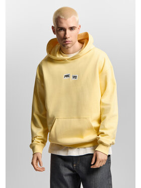 PROSTO. PROSTO. Bluza Crack Box Żółty Regular Fit