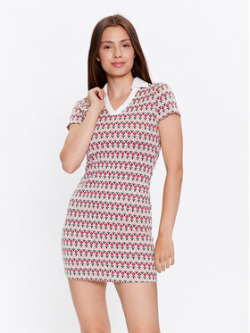 Glamorous Glamorous Плетена рокля AN4242 Цветен Slim Fit