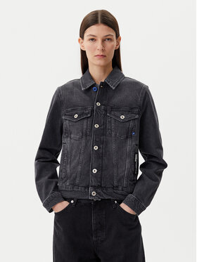 Karl Lagerfeld Jeans Karl Lagerfeld Jeans Дънково яке A1W14012 Сив Regular Fit