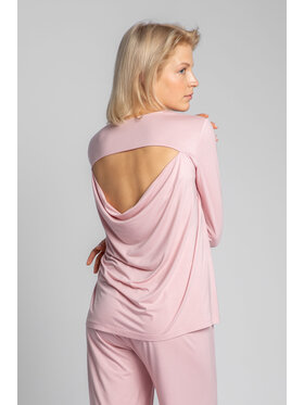 LaLupa LaLupa Bluzka LA027 Różowy Comfortable Fit