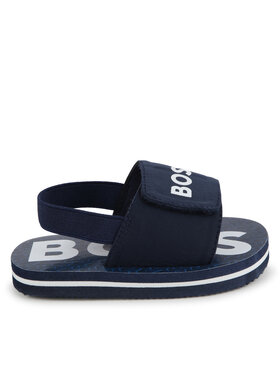 BOSS Boss Sandály J50889 S Tmavomodrá
