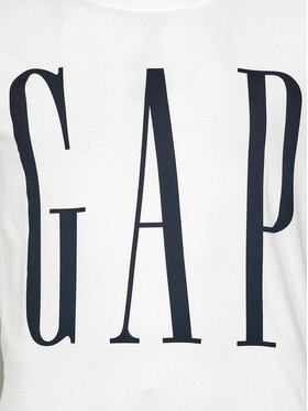 Gap Majica 499950-03 Bela Regular Fit