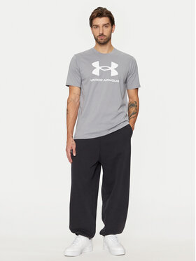 Under Armour T-shirt Ua Sportstyle Logo Update Ss 1382911 Siva Loose Fit