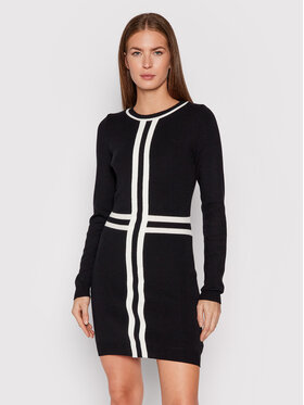 Rinascimento Rinascimento Trikotažinė suknelė CFM0010417003 Juoda Slim Fit