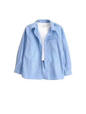 Coccodrillo Coccodrillo Košeľa ZC6117301SGJ-014 Modrá Regular Fit
