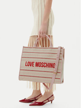 LOVE MOSCHINO LOVE MOSCHINO Дамска чанта JC4239PP0MKO110A Розов