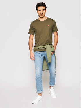 Levi's® T-shirt Original Housemark 56605-0021 Zelena Standard Fit