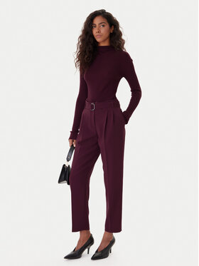 BOSS BOSS Поло Foliora 50549166 Виолетов Slim Fit