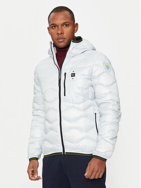 Blauer Blauer Giubbotto piumino 24WBLUC03030 Celeste Regular Fit