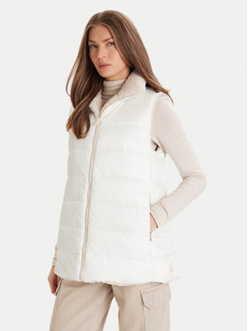 Save The Duck Save The Duck Vestă D82512W BUBU21 Bej Regular Fit